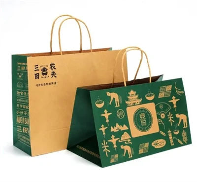 Notas de segurança para sacolas impressas personalizadas para embalagens de a...